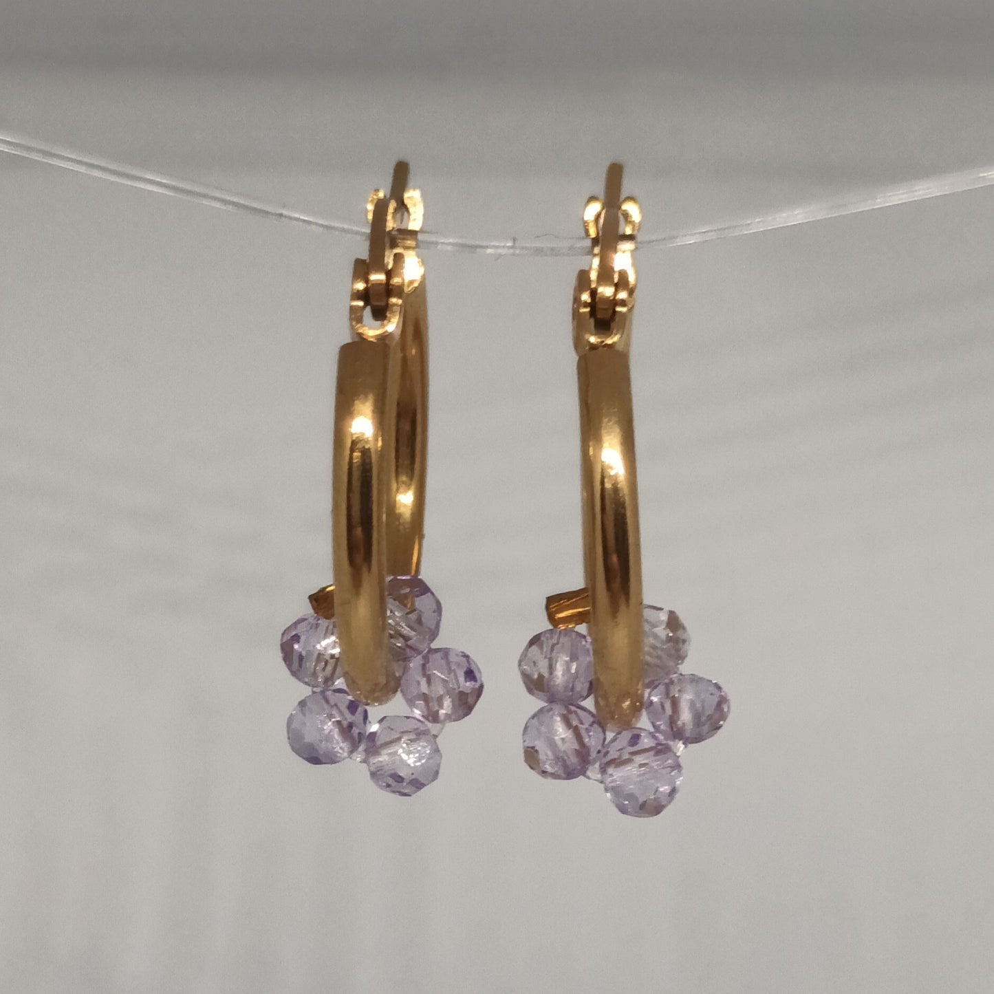 Fairy Earrings Lila