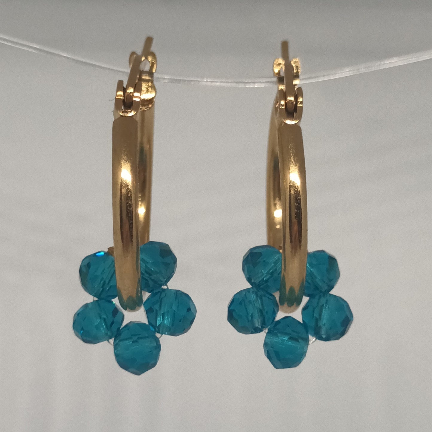 Fairy Earrings Aqua