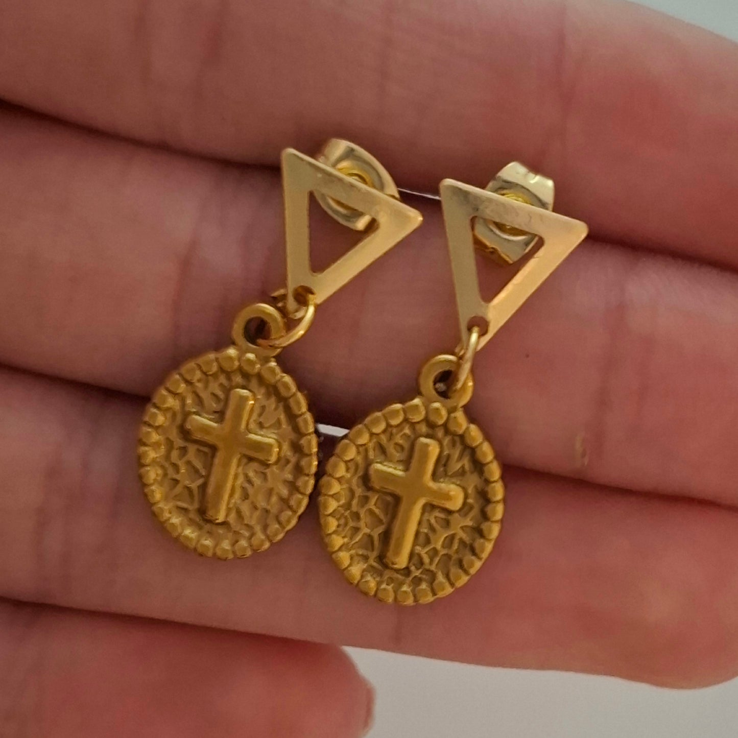 Cross Earrings